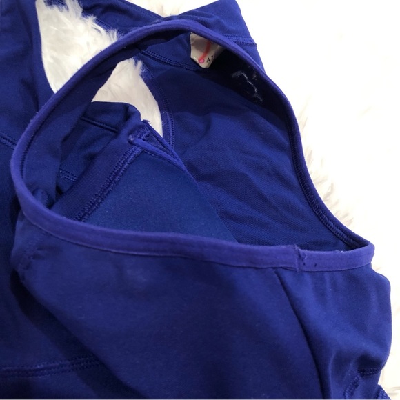 Athleta PR Racerback Tank 2 Running Yoga Sapphire Blue XS - Picture 10 of 10